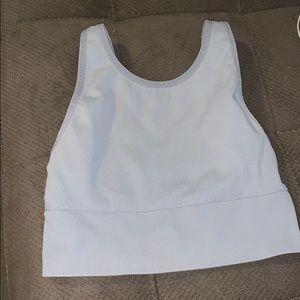 Victoria’s Secret ribbed tank crop bra